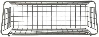 Spectrum Pegboard & Wall Mount Wire Basket Extra Large (Industrial Gray) - Storage & Organizer for Garage, Tools, Shed, Home, Work Bench, Crafts, & More (Pack of 2) - Image 7