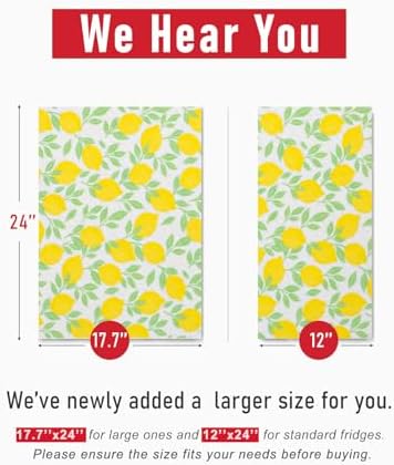 Cooyes 12 Pack Polyester Shelf Liners for Kitchen Cabinets, 12" × 24", Non-Slip Refrigerator Liners Machine Washable, Refrigerator Drawer Mats for Glass Shelves and Kitchen Cabinets - Image 5