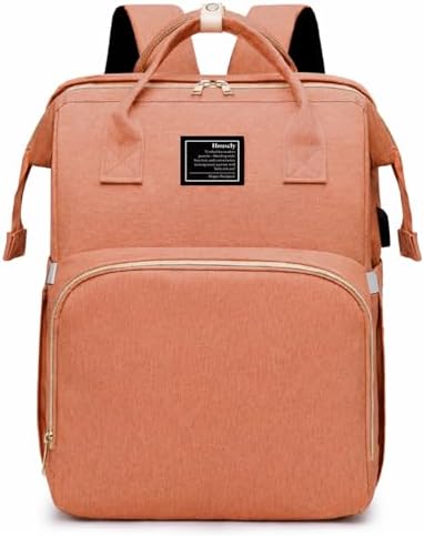 houscly Diaper Bag Backpack with Changing Station, 25L Large Capacity by houscly