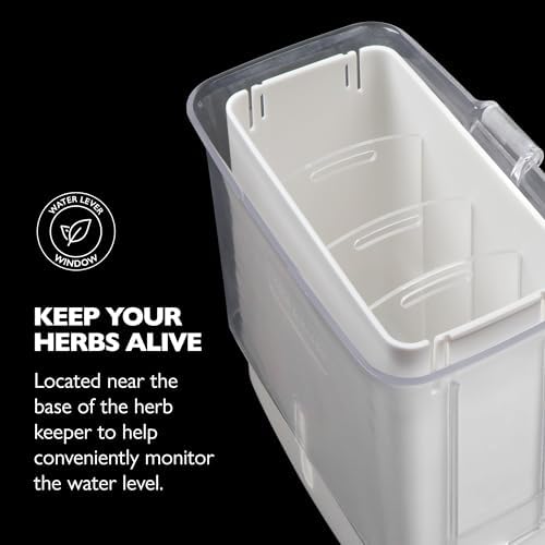 Cole & Mason Herb Storage Container for Refrigerator, Fresh Herb Keeper - Image 5