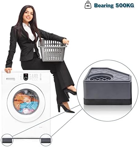 HUAKENER Anti Vibration Pad for Washing Machine, Washer and Dryer Pedestals - Image 5