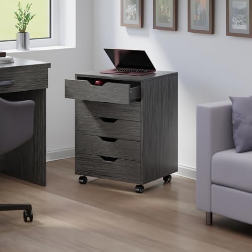 Winsome Halifax Mobile Storage Cabinet with Doors & Drawers - Image 2