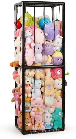 Stuffed Animal Storage Zoo Holder Space Save, PVC Stuffed Animal Organizer by Trycooling