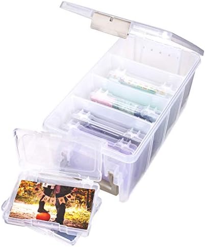 ArtBin Semi Satchel Photo Organizer Set with 8 Inner Cases, Clear - Image 5