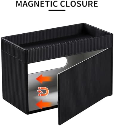Rectangular Tissue Box Cover PU Leather Tissue Box Holder Rectangle - Image 3