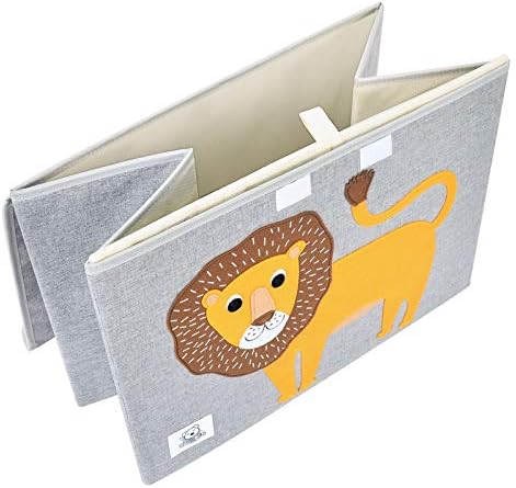 Large Toy Box Storage with Lid, Foldable Fabric Toy Chest Storage for Kids - Image 4