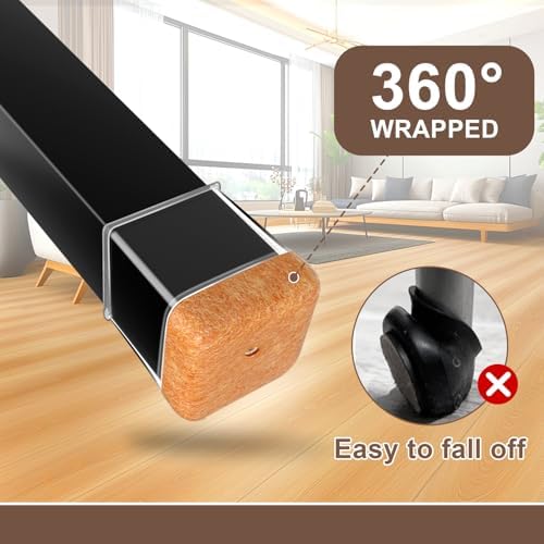 OCONDA 20 Pcs Silicone Chair Leg Floor Protectors for Hardwood Floors,Large - Image 3