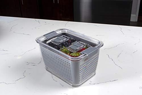Kitchen Spaces - 1465A6-AMZ Kitchen Spaces Colander Bin, Medium, Gray - Image 3