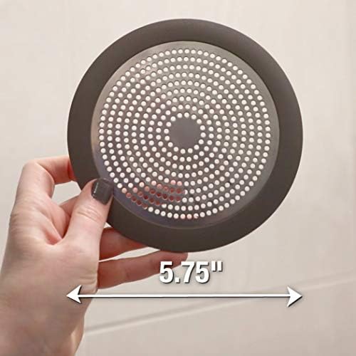 Danco 11040P Bathroom Sink Hair Catcher, Bathtub Drain Protector, Sink and Tub Strainer, 2-Pack - Image 3