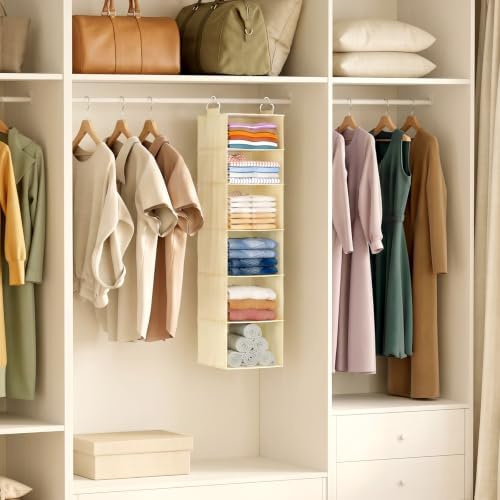 Lifewit Hanging Closet Organizer and Storage for Clothes 6 Tier - Image 2