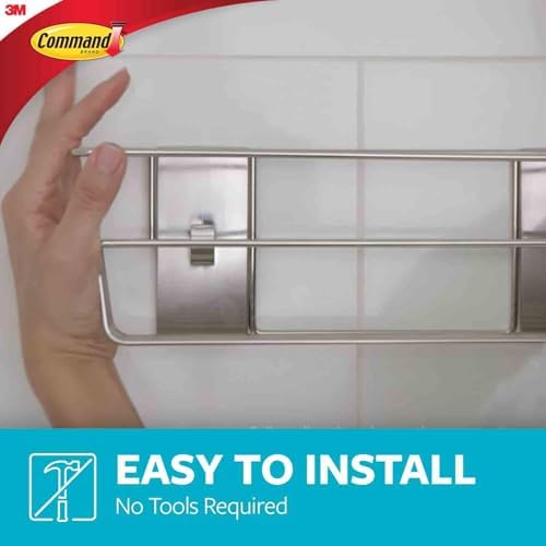 Command Shower Caddy, 1 Caddy, 4 Large Strips - Image 4