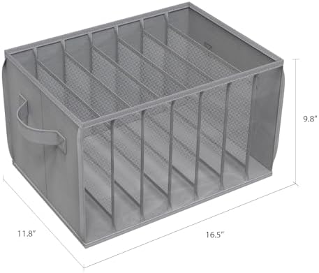Zilink Wardrobe Clothes Organizer Pants Organizer Bins for Closet, 3 Pack - Image 5