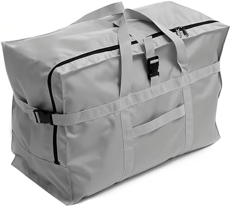 Arxus Large Duffel Bag, Waterproof Carry on Weekend Overnight Storage Bag over Luggage for Airline, Travel, Camping, Moving by Arxus