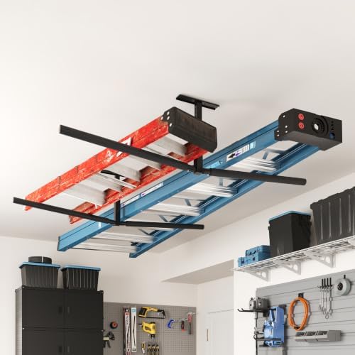 FLEXIMOUNTS Double Arm Adjustable Overhead Ladder Rack, 71.5" Arms - Image 2