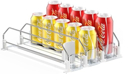 AMLLLC Drink Organizer for Fridge - Storage 15 Cans by AMLLLC