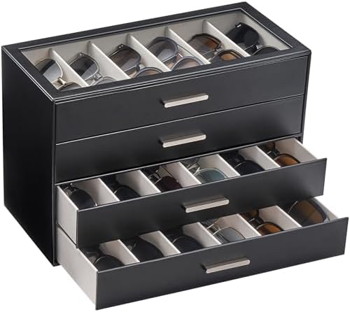 Lolalet Sunglasses Storage Box for Women by Lolalet