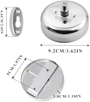 Wall Mounted Retractable Clothesline(Sliver) - Image 4