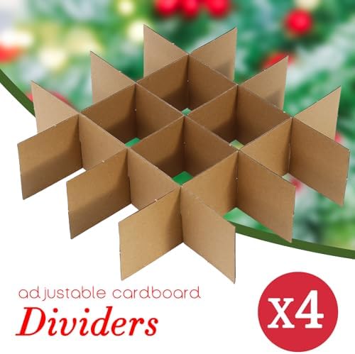 Christmas Decoration Organizer Ornament Holder Village Storage Chest Box，Tree Keepers Ornament Ball Storage，Santas Bags Storage - Image 5