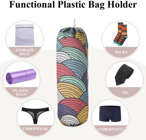 TOGETRUE Plastic Bag Holder, Wall Mount Plastic Bag Organizer Dispenser - Image 3