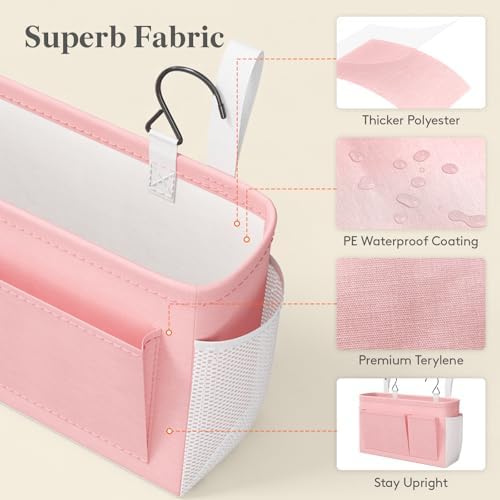 Lifewit Bedside Caddy Storage Organizer, Hanging Storage Bag for Bunk Bed - Image 2