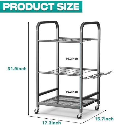 EVERHANGER Garden Tool Organizer and Storage, Yard Tool Stand - Image 2