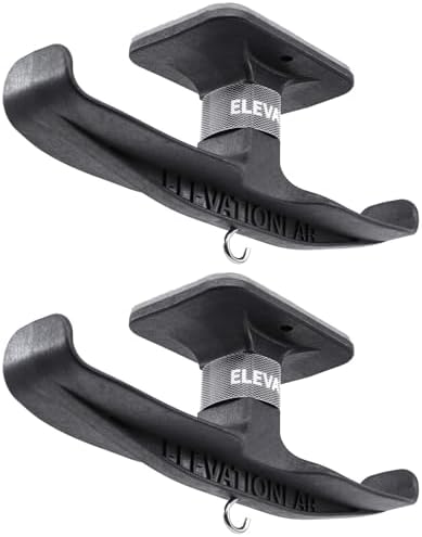 Elevation Lab The Anchor Pro (2-Pack) - Extra Strong Under-Desk Headphone Stand Mount with Built-in Cord Management by ElevationLab