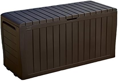 Keter Marvel 71 Gal Outdoor Storage Box for Patio and Pool Accessories by Unknown
