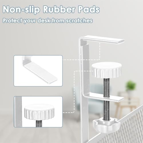 Cable Management, 2 Pack Cable Management Under Desk, Cable Tray - Image 3