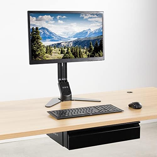 VIVO Black 18 x 12 inch Under Desk Storage Drawer, DESK-AC03B - Image 5