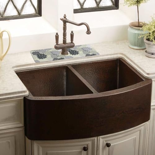 Sink Faucet Absorbing Mat, 2 Pack Drying Mat Around Faucet Sink Splash Guard Behind Faucet Sinkmat For Kitchen Bathroom Island Rv 15 * 5.5 Inch (38 * 14 cm) - Image 3
