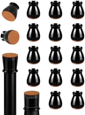 40 Pcs Chair Leg Floor Protectors for Hardwood Floors by Yopieke