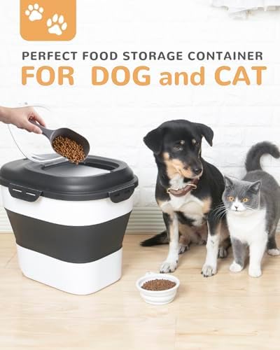 30-35 Lbs Dog Food Storage Container Collapsible Dog Food Container - Image 5