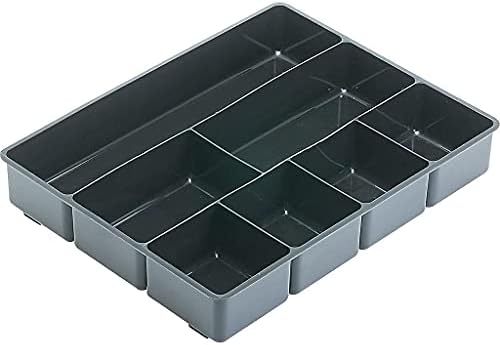 Rubbermaid Extra Deep Desk Drawer Director Tray, Plastic, 11.875 x 15 x 2.5 Inches, Black - Image 2