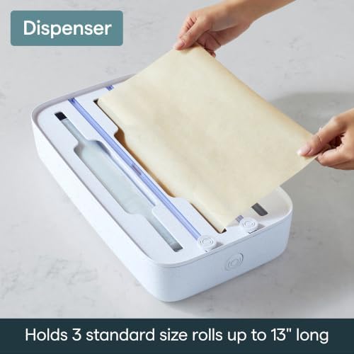 YouCopia StoraRoll Food Wrap Dispenser 3-in-1, Aluminum Foil Wrap Organizer - Image 4