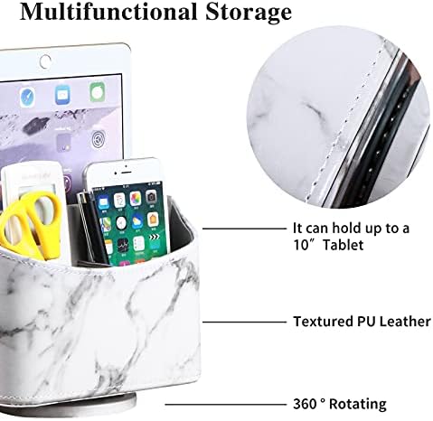 360° Spinning Remote Control Holder,TV Remote Caddy for Nightstand Table - Image 2