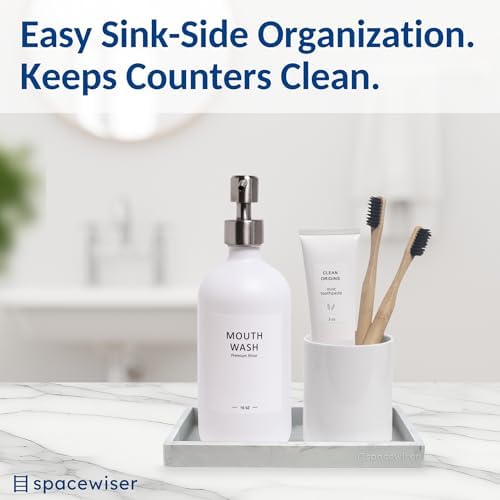 Spacewiser Countertop & Vanity Silicone Tray - Small 7.7" Kitchen Soap Tray - Image 4