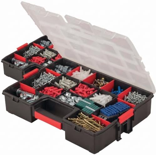 CRAFTSMAN Large Storage Organizer, 15 Compartments (CMST14027) (Pack of 2) by CRAFTSMAN