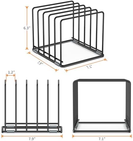 Cutting Board Organizer, Kitchen Cabinet Organizer - Image 2