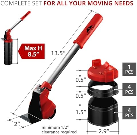 X-Protector Furniture Lifter Tool - Premium Furniture Jack Lifter Tool - Image 3