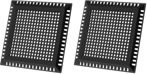 Hair Catcher/Drain Strainer/Shower Drain Cover for Bathroom Floor Drain, Stainless Steel and Silicone (Patented Product) (Pack of 2) by Aojuxix