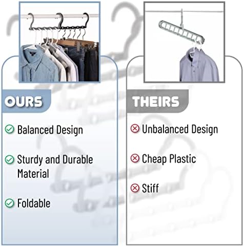 Mr. Pen- Space Saving Hangers, 8 pcs, 360° Rotating Hooks - Image 6