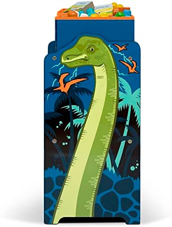 Delta Children Dinosaur Design & Store 6 Bin Toy Storage Organizer - Greenguard Gold Certified - Image 6