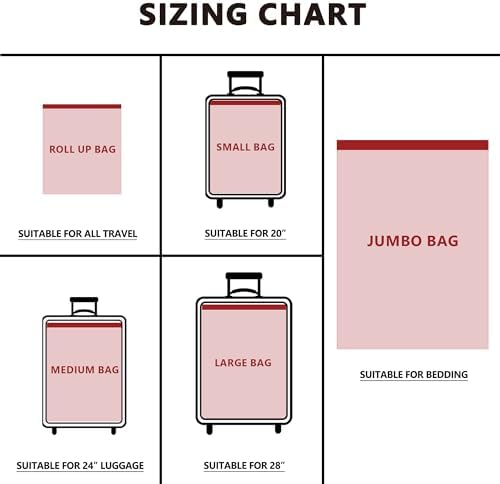 Vacuum Storage Bags for Travel & Home with Electric Pump, 10 Medium - Image 3