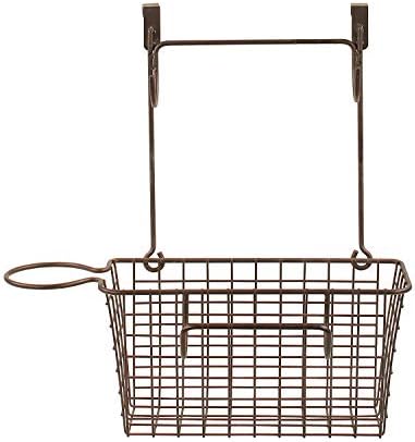 Spectrum Diversified Basket Grid Wide Hair Styling Station, Over The Cabinet Door, Bronze - Image 4