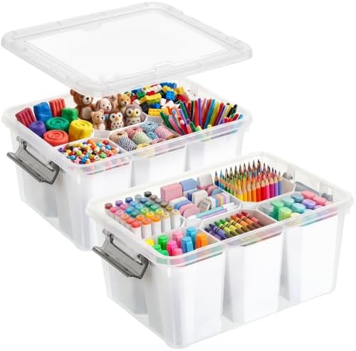 17 QT Marker Organizer, Craft Organizers and Storage by Bienvoun