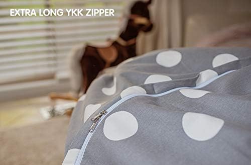 WEKAPO Stuffed Animal Storage Bean Bag Chair Cover for Kids - Image 4