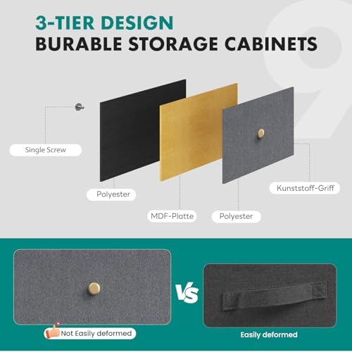 OLIXIS 9 Drawer Tall Dresser for Bedroom, Closet Organizers and Storage - Image 4