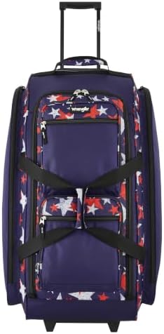 Wrangler 30" Wesley Rolling Duffel Bag, American Stars - Image 2