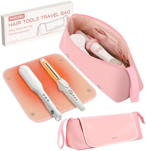 MOKURA Hair Tools Travel Bag Compatible with Shark Flexstyle (Pink Gifts) by MOKURA