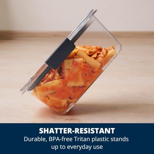 Rubbermaid Brilliance BPA-Free Airtight Food Storage Containers, 24-Piece Set, Easy for Meal Prep, Lunch & Leftovers - Image 3